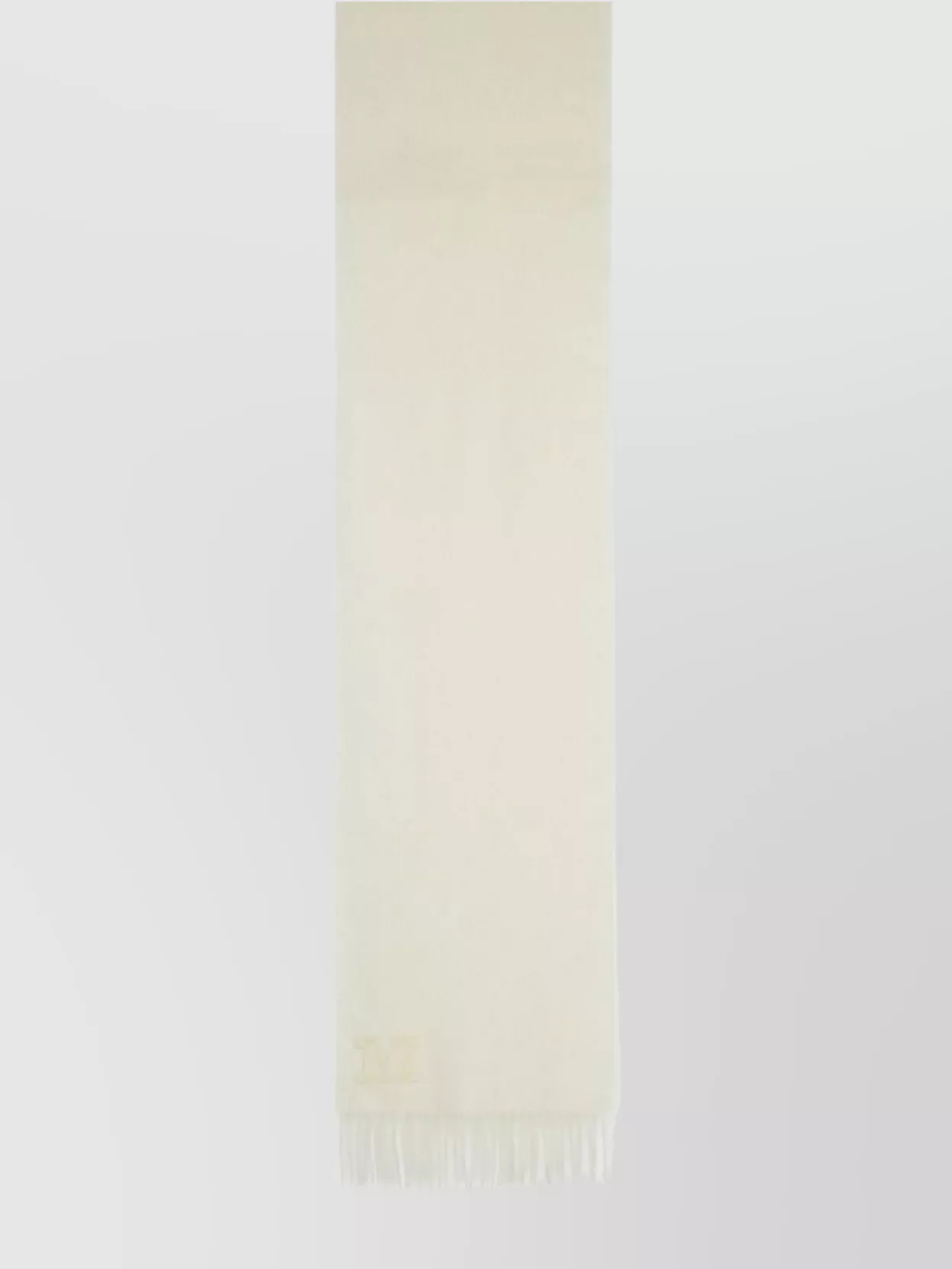 Max Mara 'Wsdalia' Cashmere Scarf Fringe Detailing