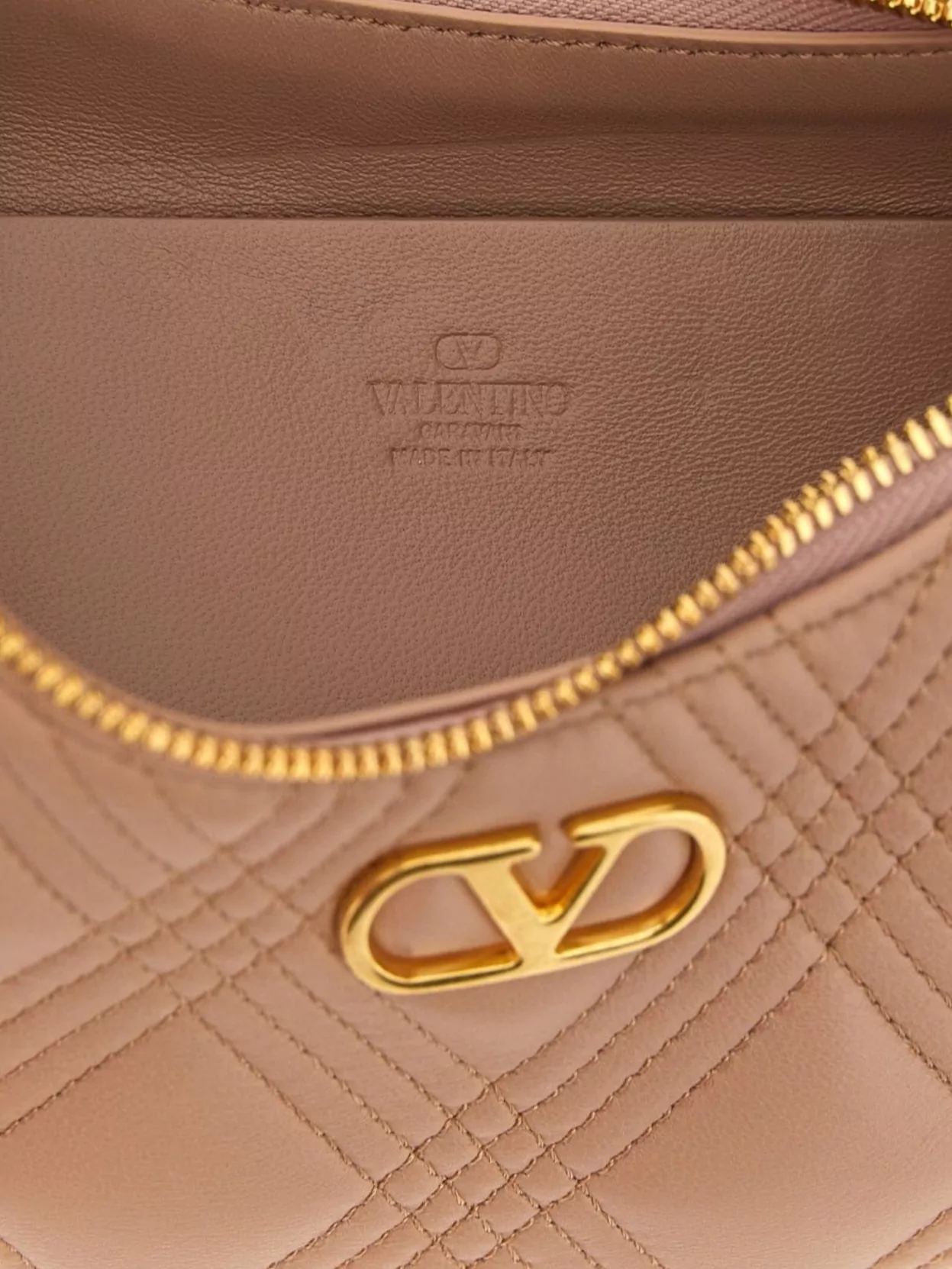 Valentino Garavani Quilted Mini Shoulder Bag With Adjustable Strap