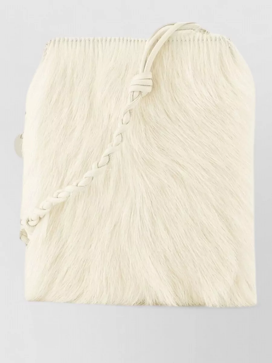 Jil Sander tangle small leather cross-body bag