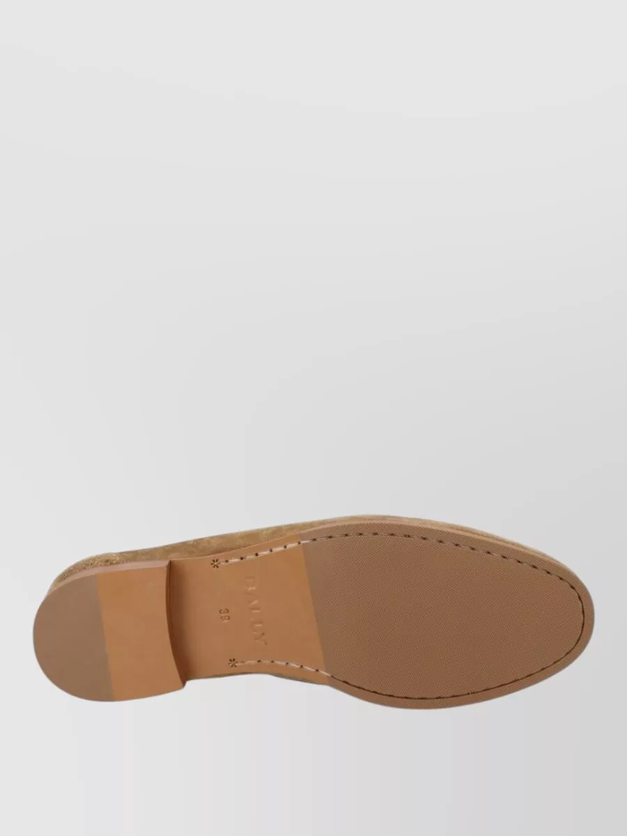 Bally Leather Lace-Up Shoes