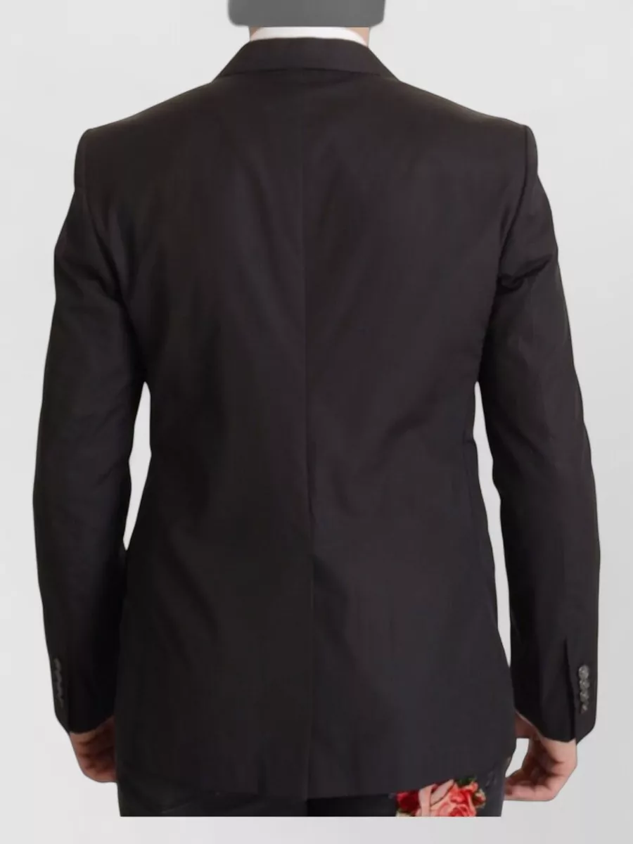 Dolce&Gabbana Cotton Single-Breasted Blazer