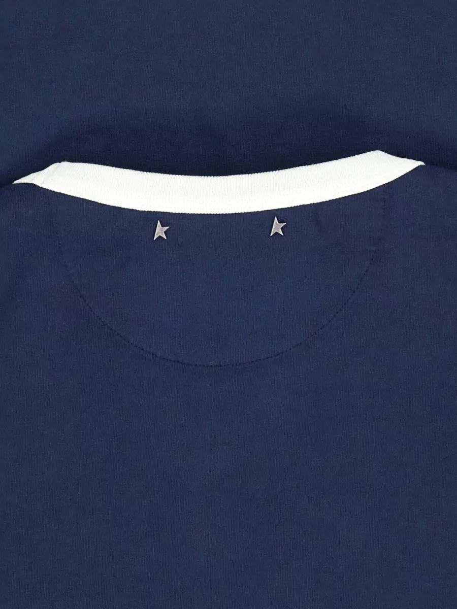 Golden Goose Cotton Slim-Fit Logo-Print T-Shirt