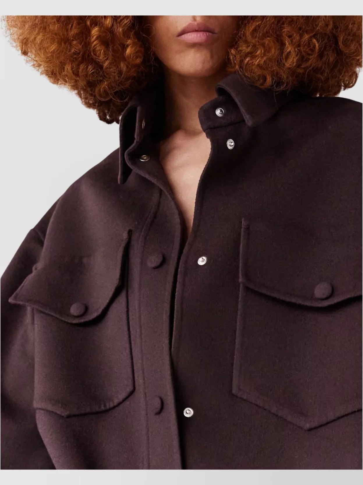 Stella Mccartney Snap Button Chain-Link Overshirt
