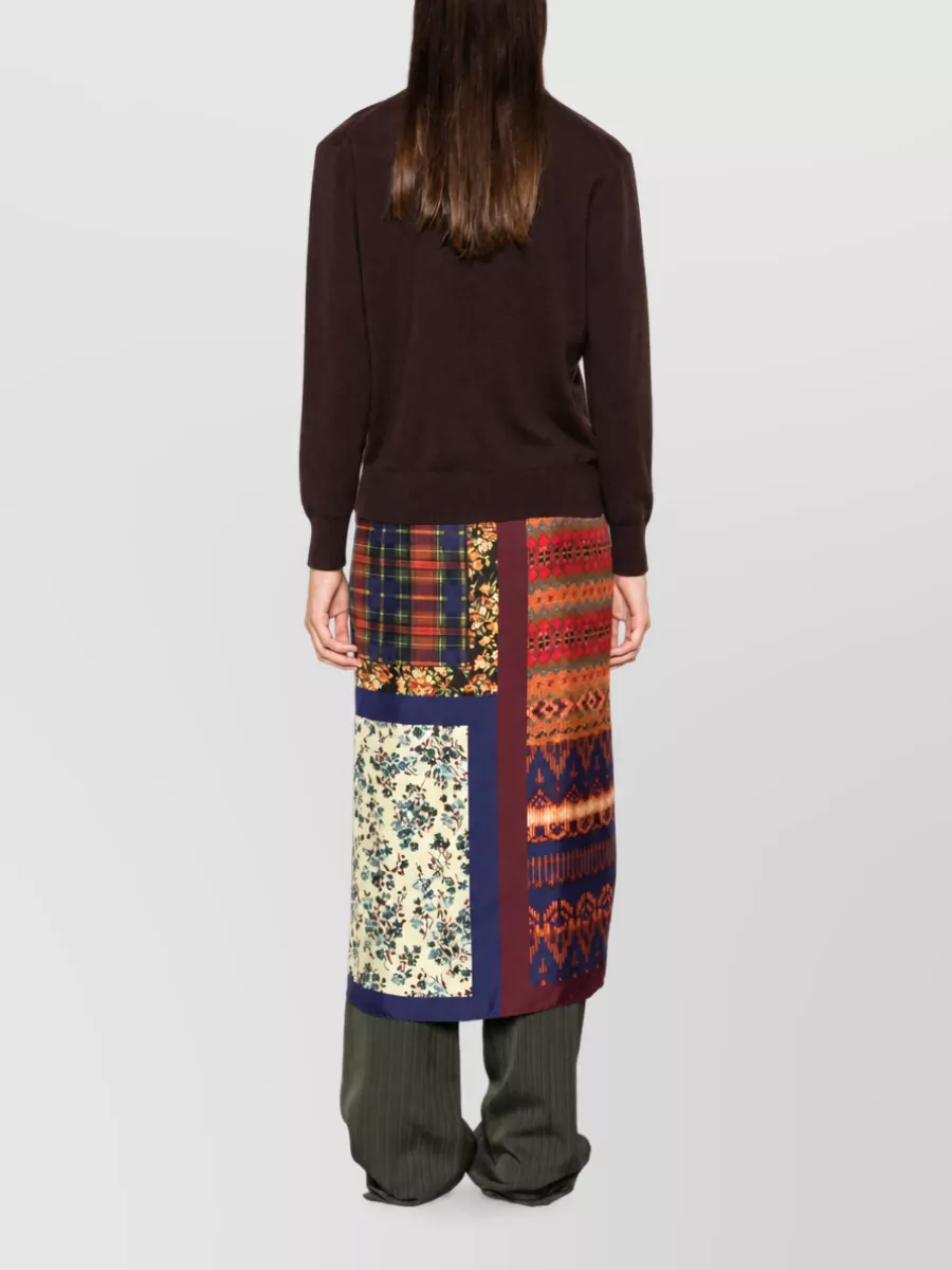 Dries Van Noten Silk Crewneck Sweatshirt