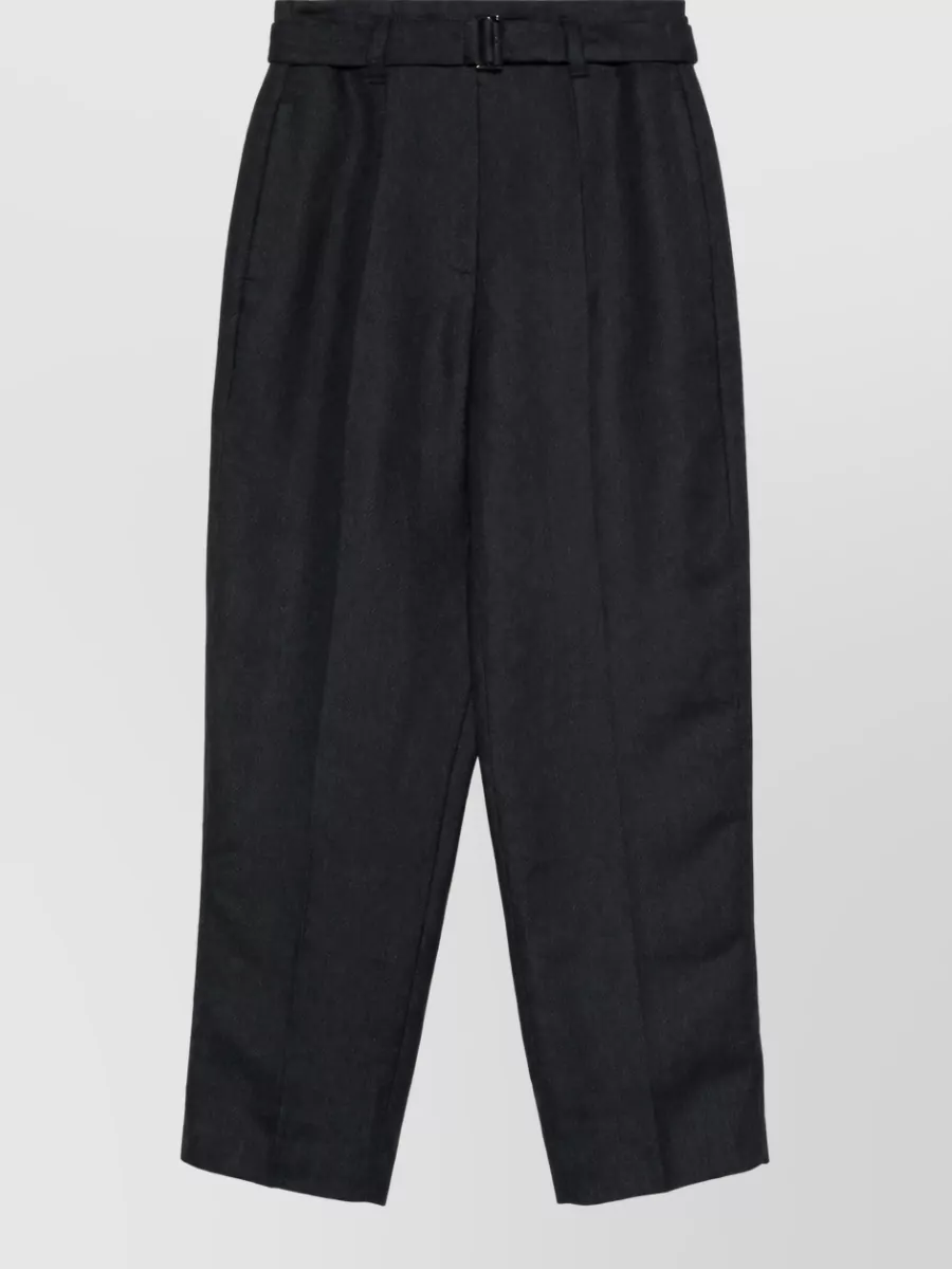 Brunello Cucinelli linen tailored trousers