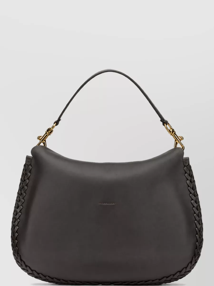 Etro Large Leather Tote Bag