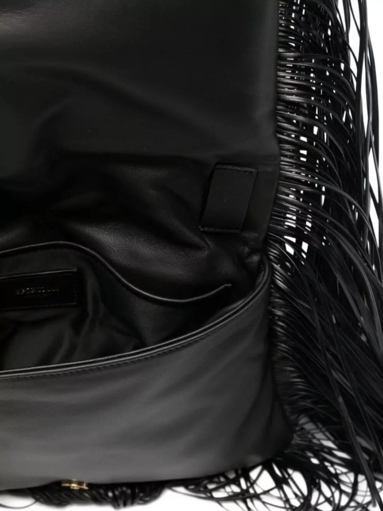 Sportmax Soft Fringes Maxi Shoulder Bag