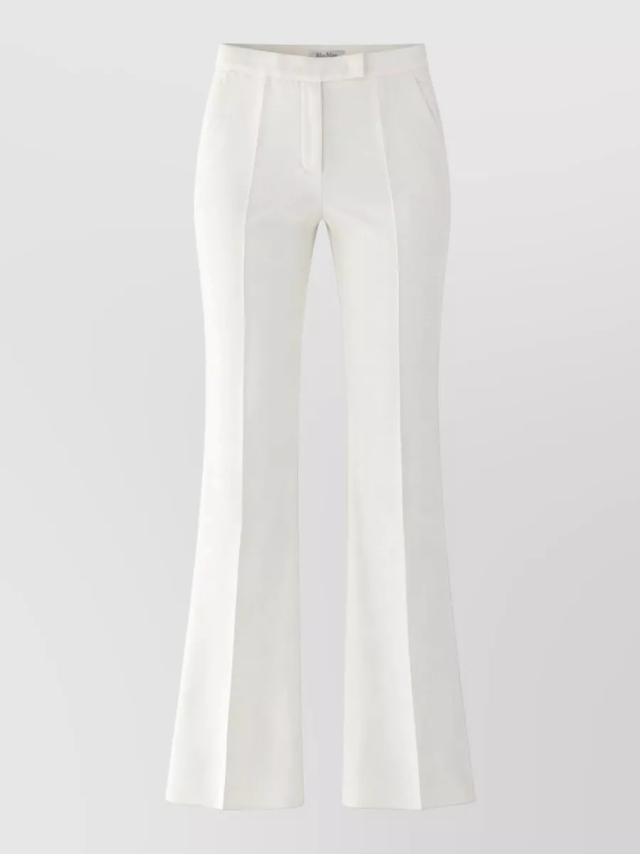 Max Mara Cotton Flared Trousers