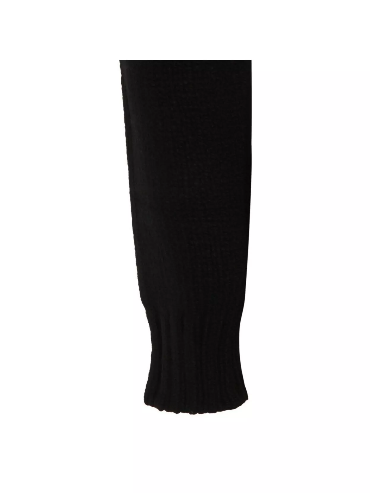 Malo Cropped Long Sleeve Mock Neck Knitwear