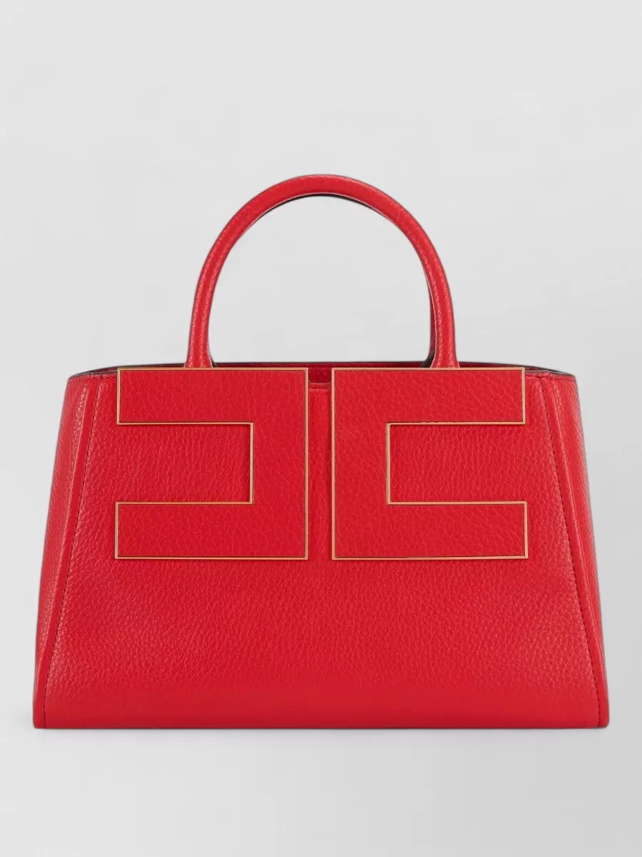 Elisabetta Franchi logo-detail tote bag