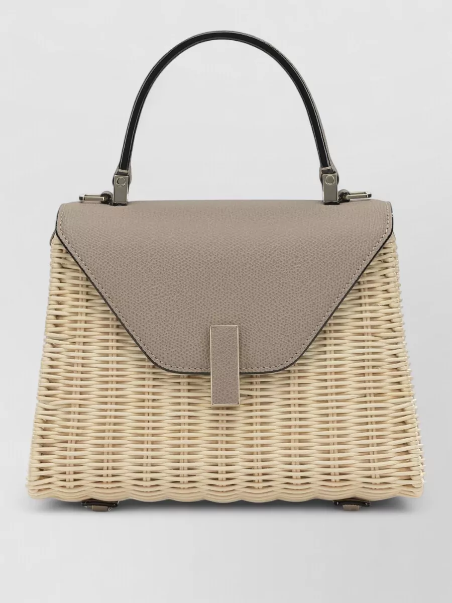 Valextra iside small leather tote bag