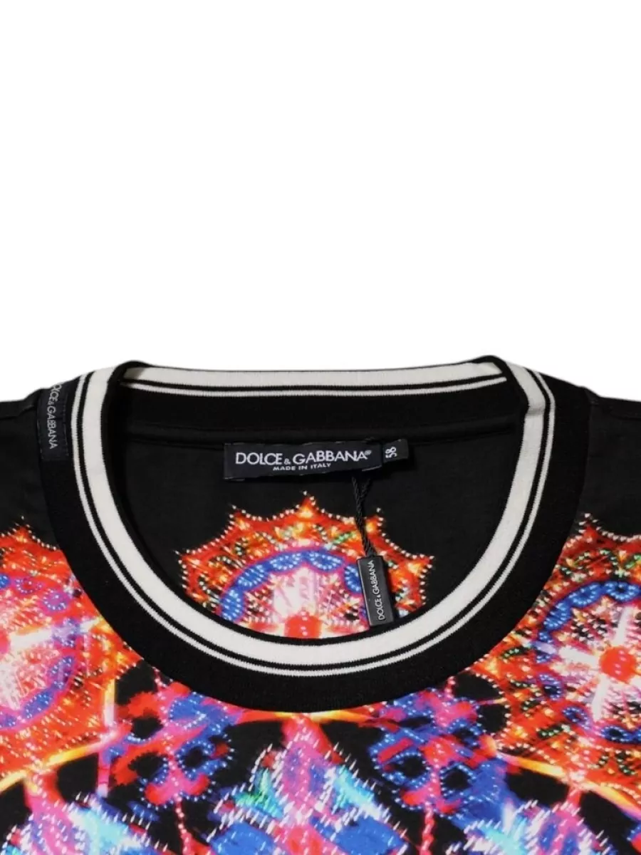 Dolce&Gabbana Mandala Print Short-Sleeve T-Shirt