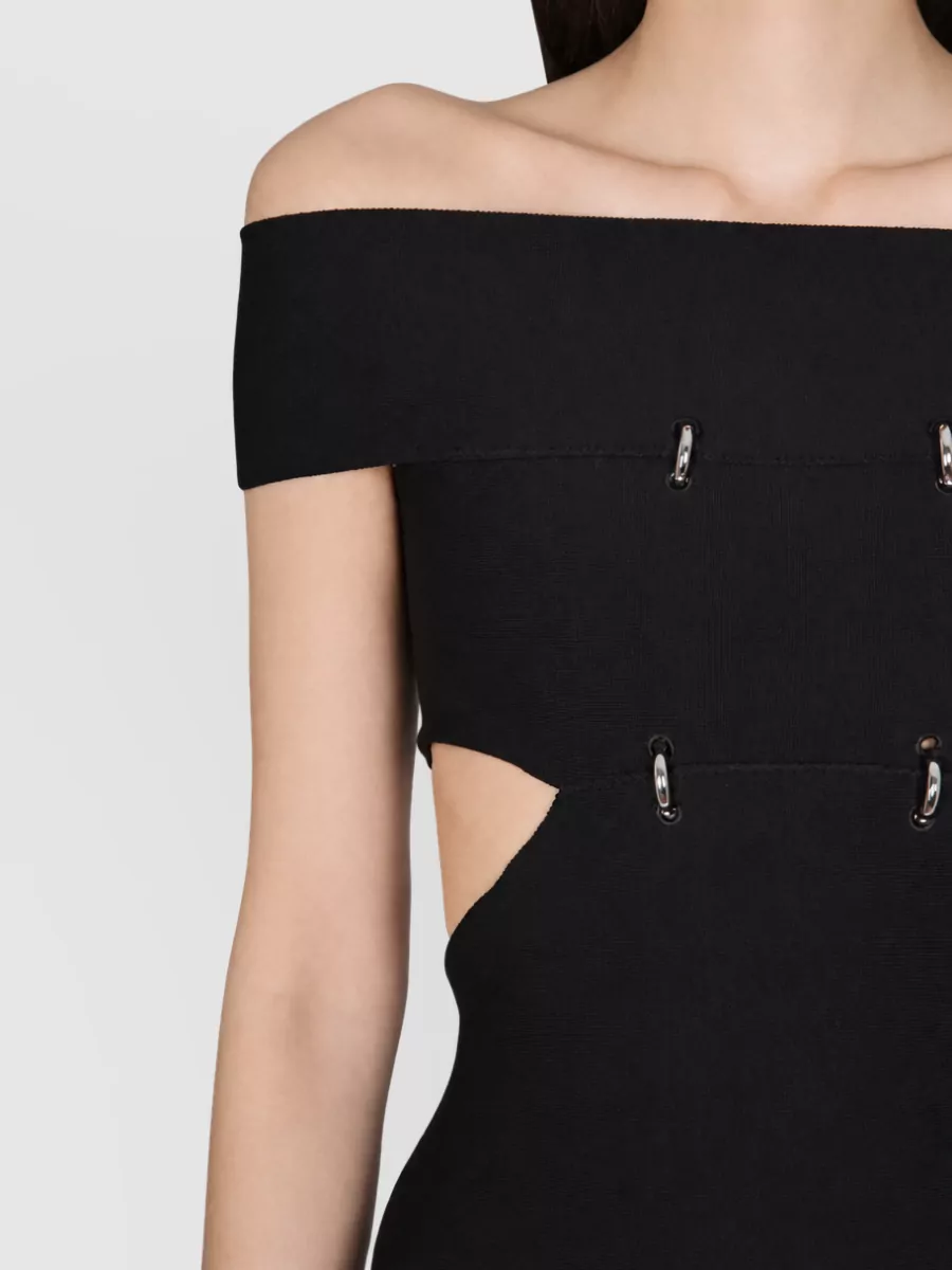 Alexander Mcqueen Cutout Blouse