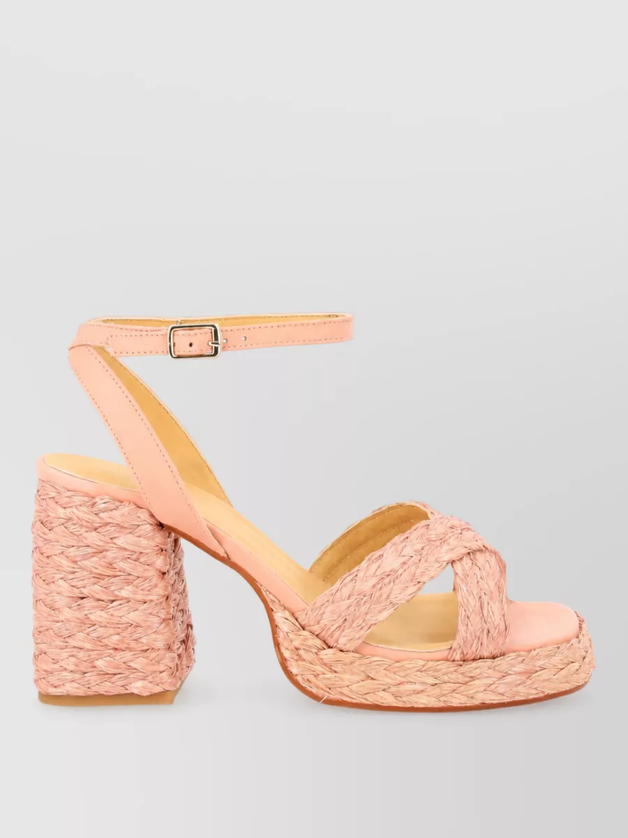 Castaner Raffia Sandals