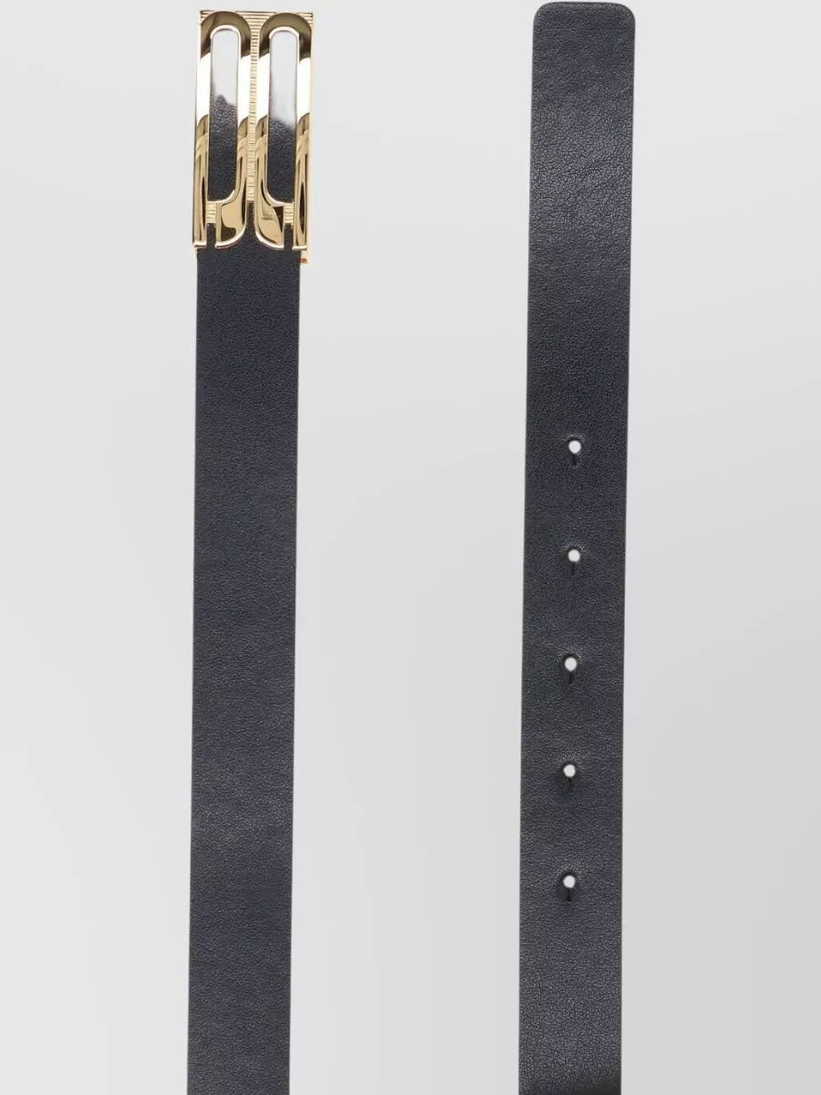 Victoria Beckham Slim Waist Belt Adjustable Length Multiple Holes