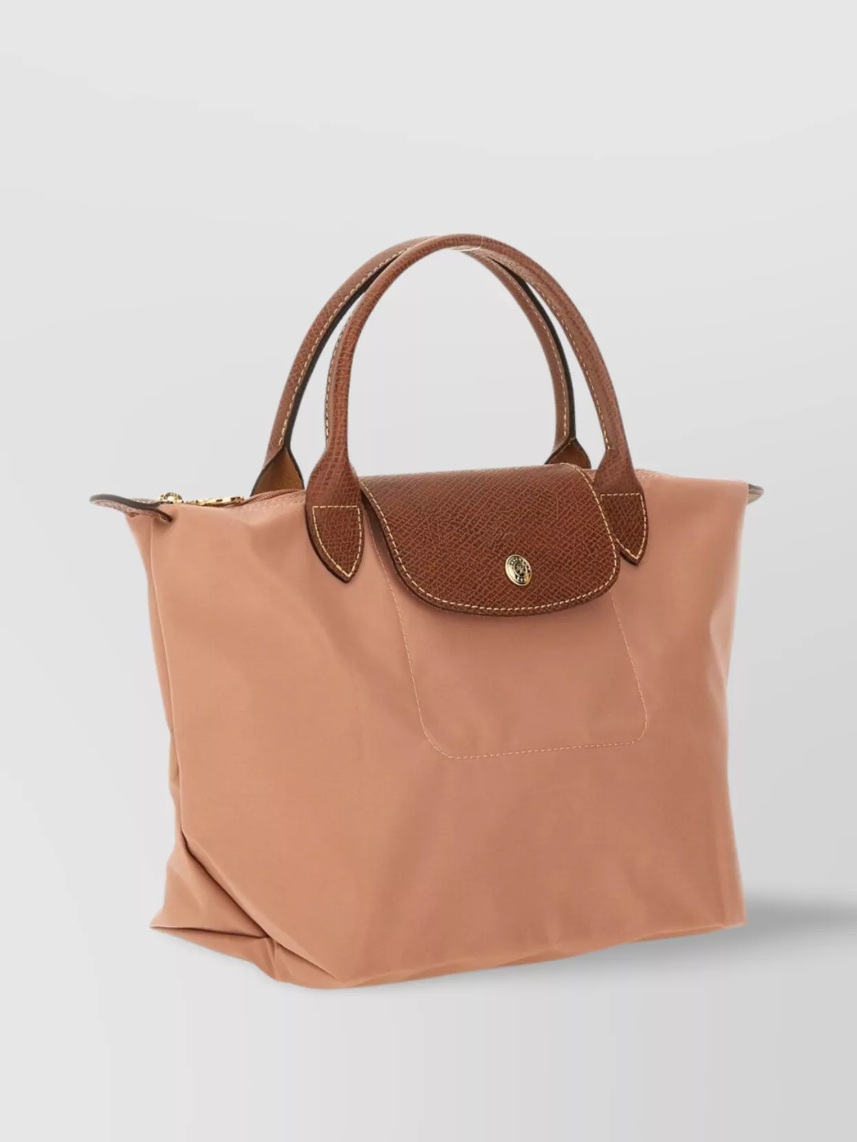Longchamp Stitched Tote Bag Handles