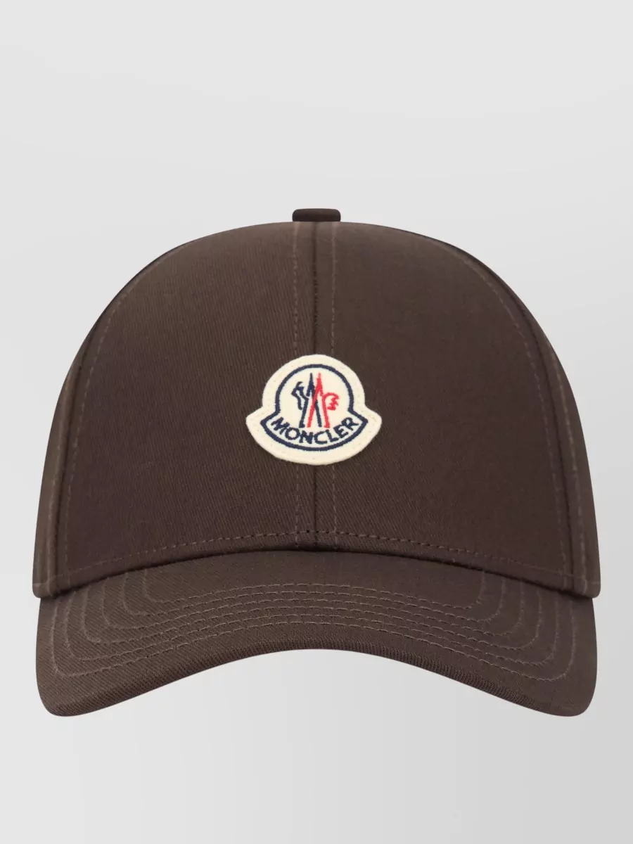 Moncler Logo Cotton Cap