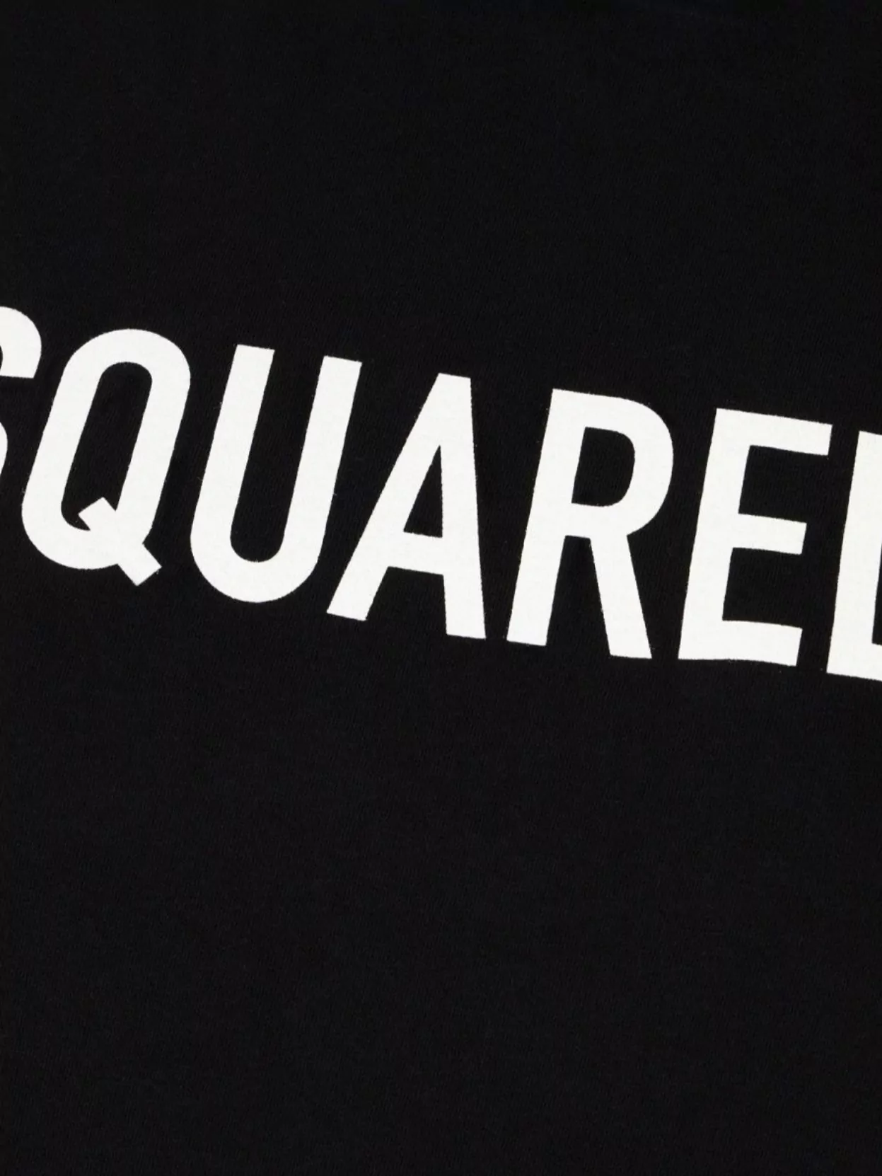 Dsquared2 Woman T-shirt Black Size L Cotton In Black