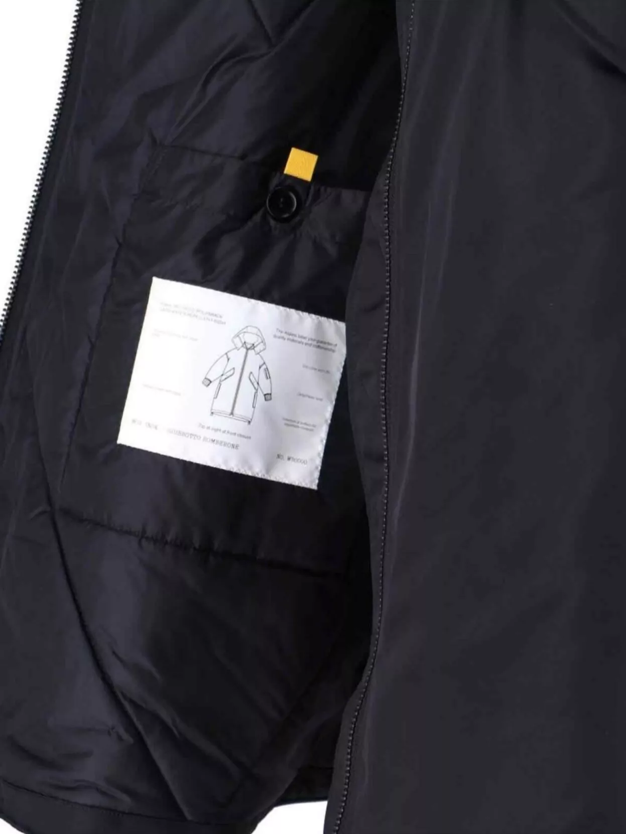 Aspesi Hooded Jacket With Arm Pocket And Drawstring