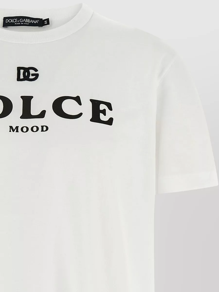 Dolce&Gabbana Cotton Printed Short-Sleeve T-Shirt