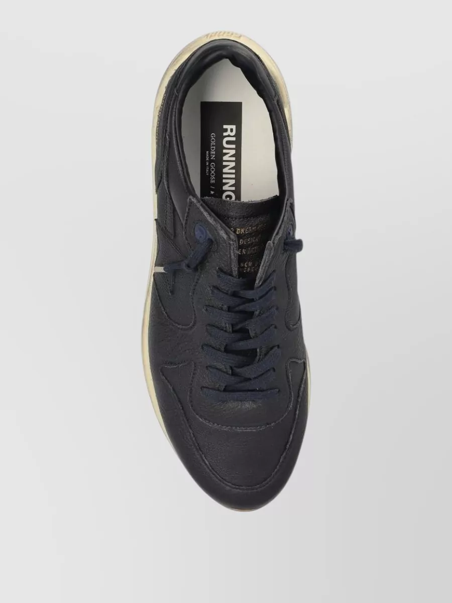 Golden Goose Leather Lace-Up Shoes