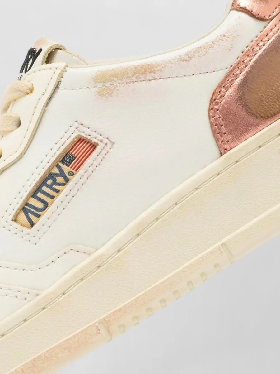 Autry Suede Lace-Up Sneakers