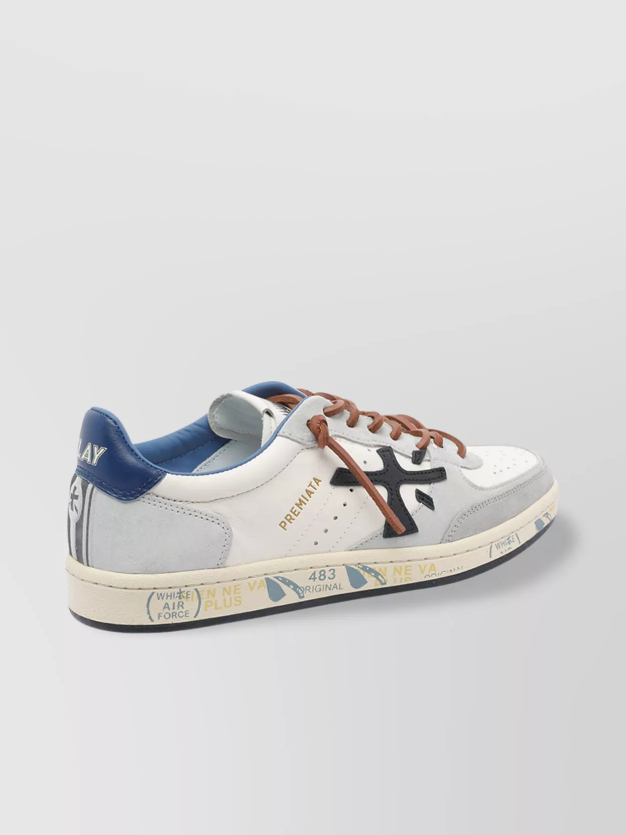 Premiata Low Top Leather Sneakers