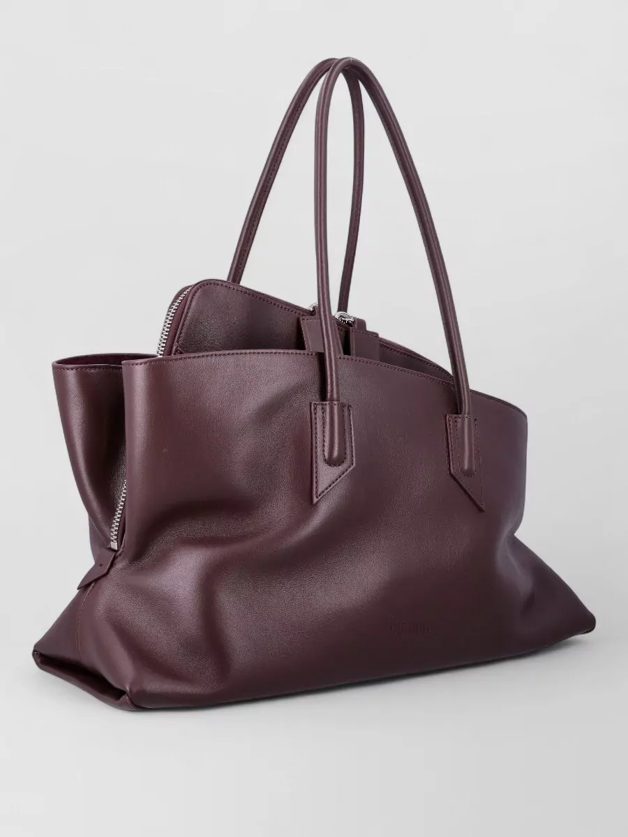 The Attico Passegiata Medium Rectangular Shoulder Tote Bag