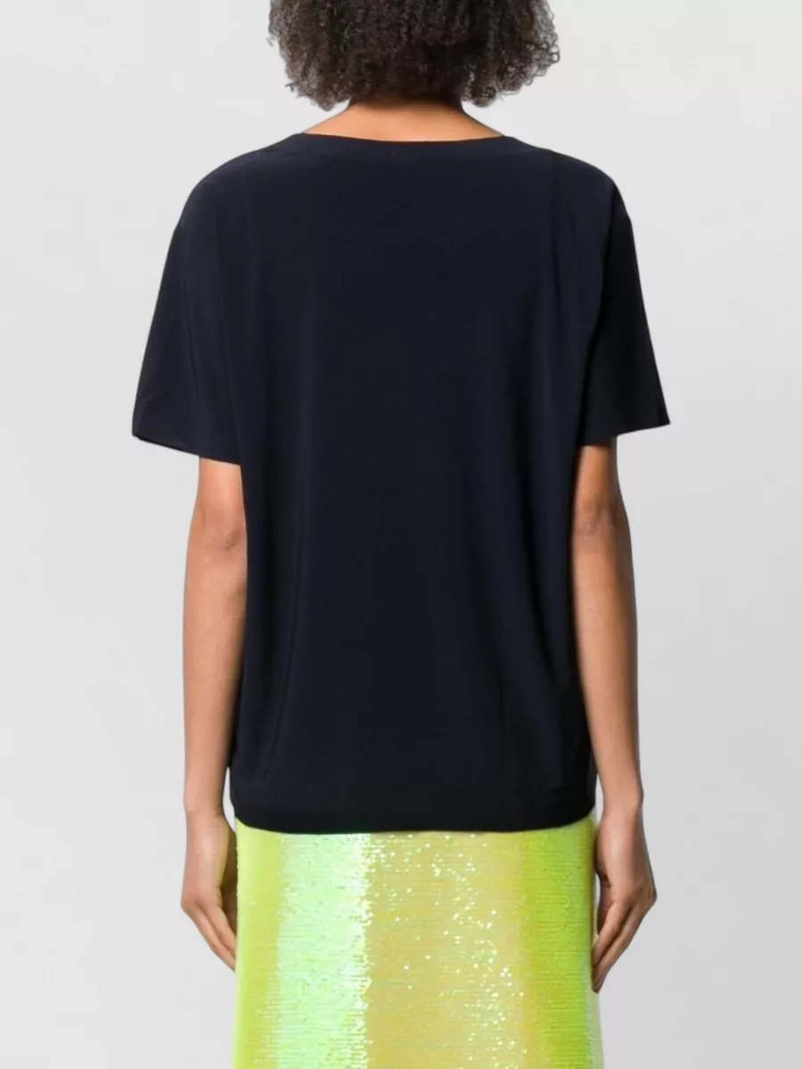 Norma Kamali Boxy Fit Short-Sleeve T-Shirt