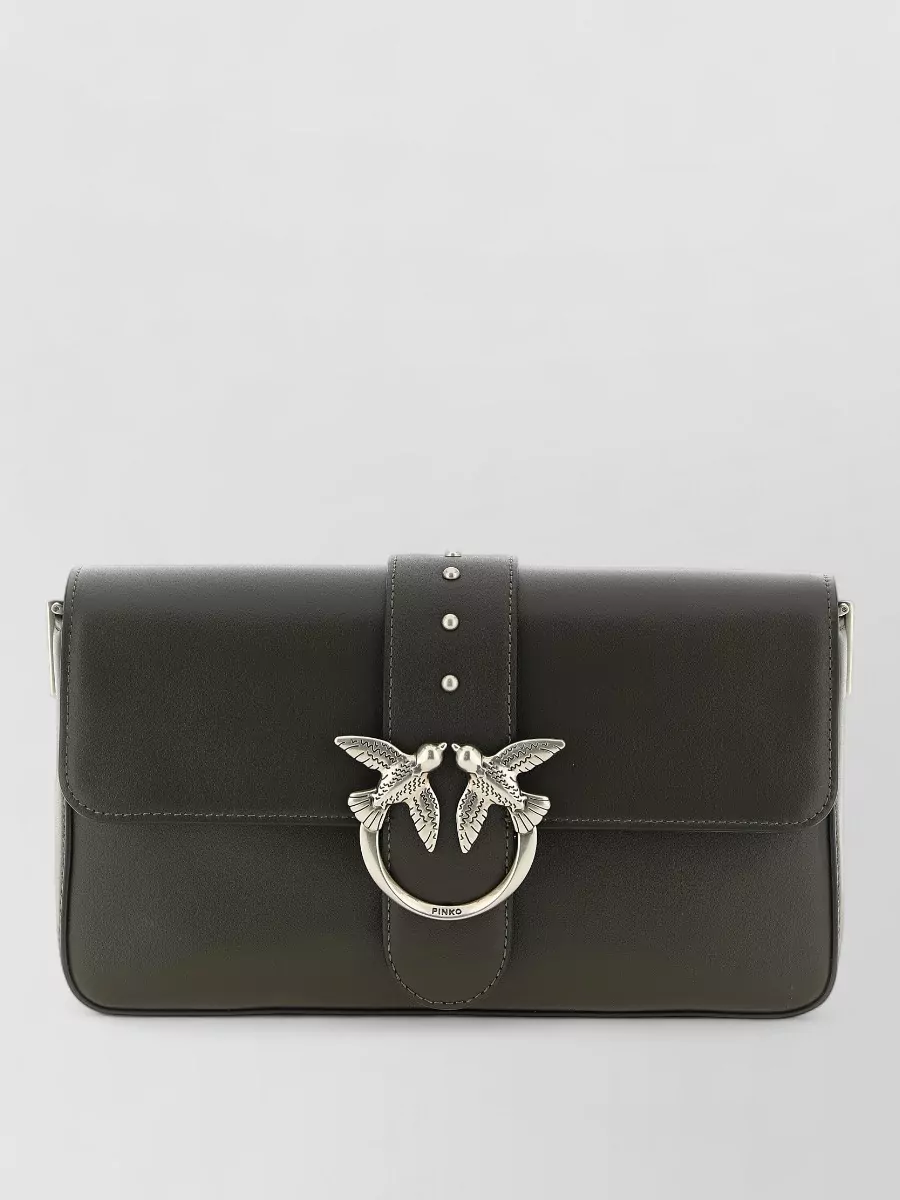 Pinko Love Bag Leather Cross-Body Bag