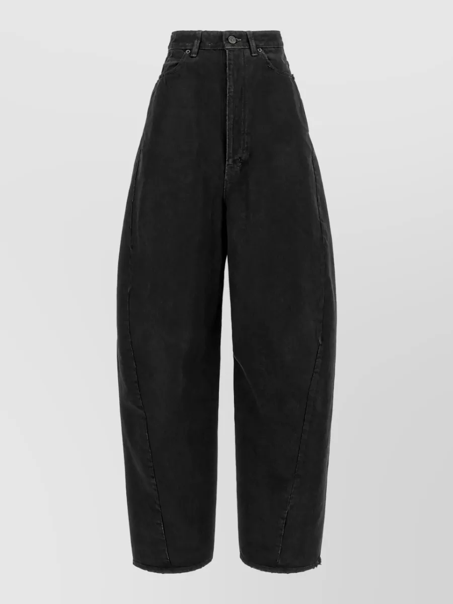 Balenciaga denim barrel-leg jeans