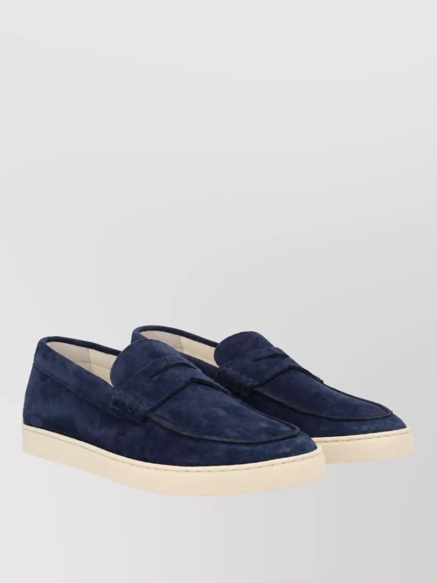 Brunello Cucinelli Suede Monk Shoes
