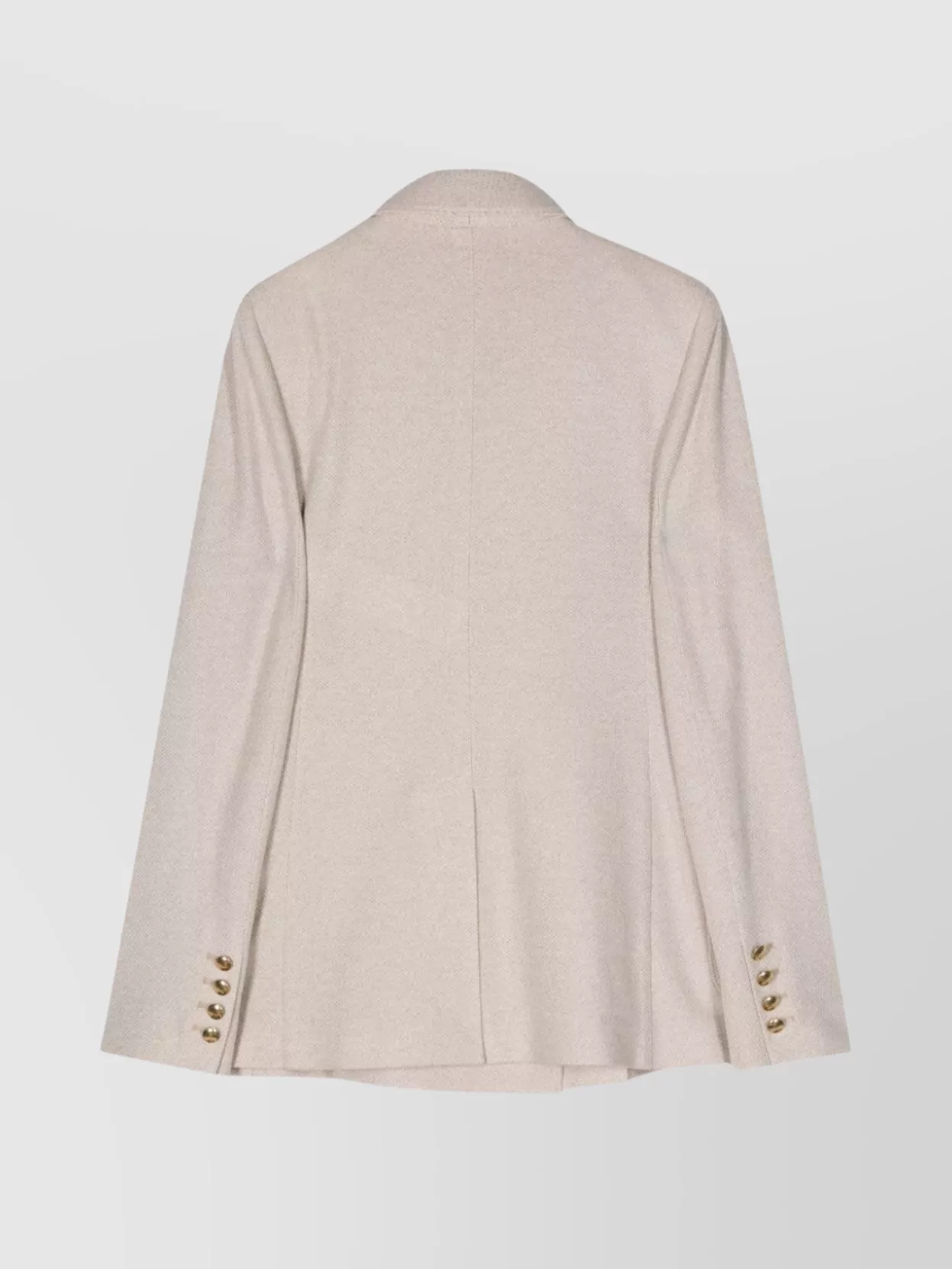 Max Mara Linen Blend Single-breasted Jacket