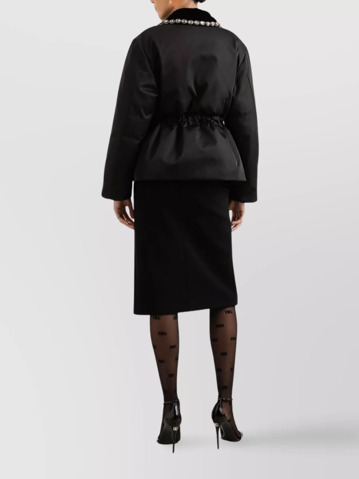 Dolce&Gabbana Midi Pencil Skirt Back Slit