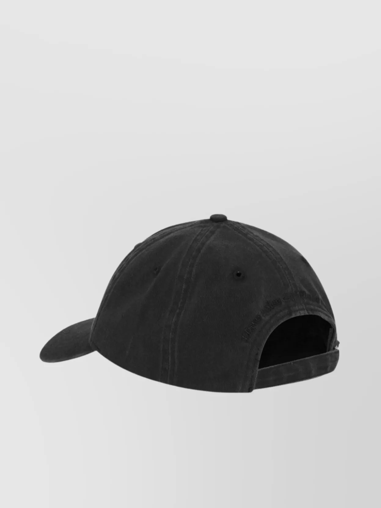 Ganni Logo canvas baseball cap | The Fashion Square