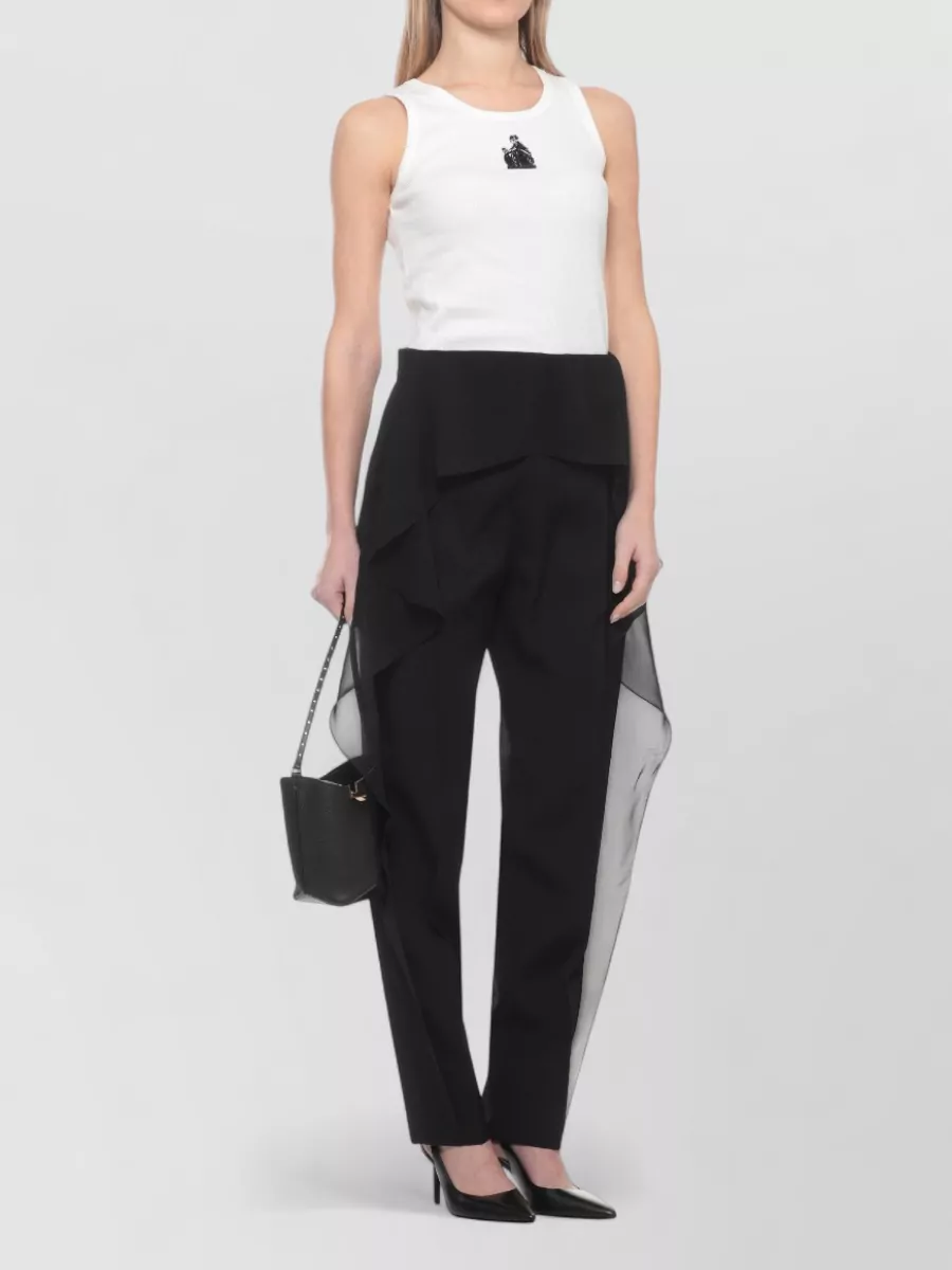 Lanvin Sleeveless Cotton Tank Top