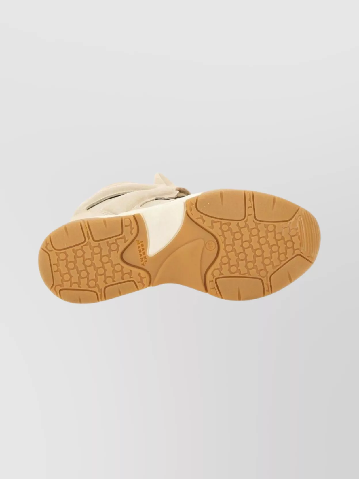 Isabel Marant High-Top Suede Sneakers Rubber Sole