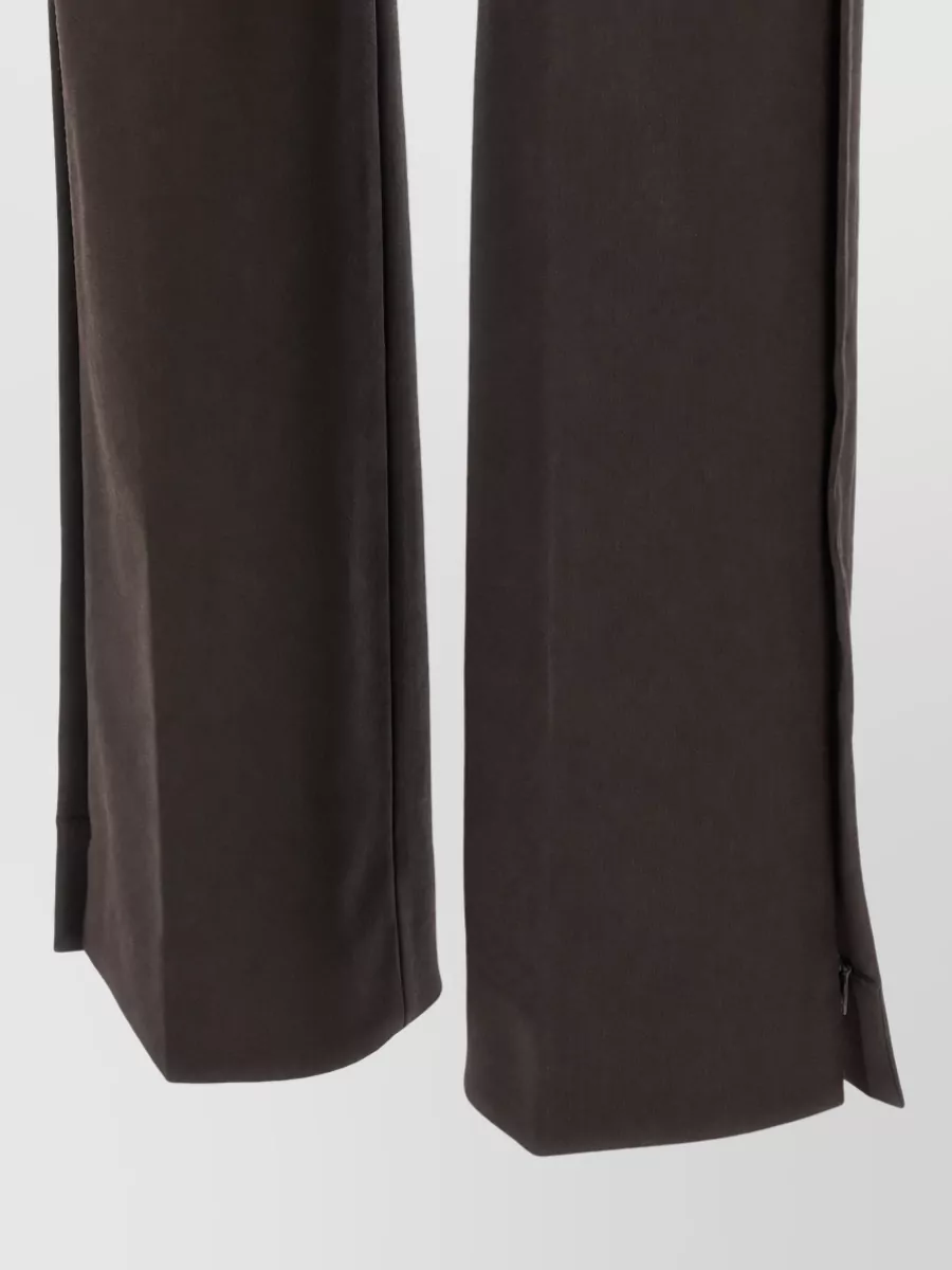 Sportmax Wool Straight Leg Tailored Trousers