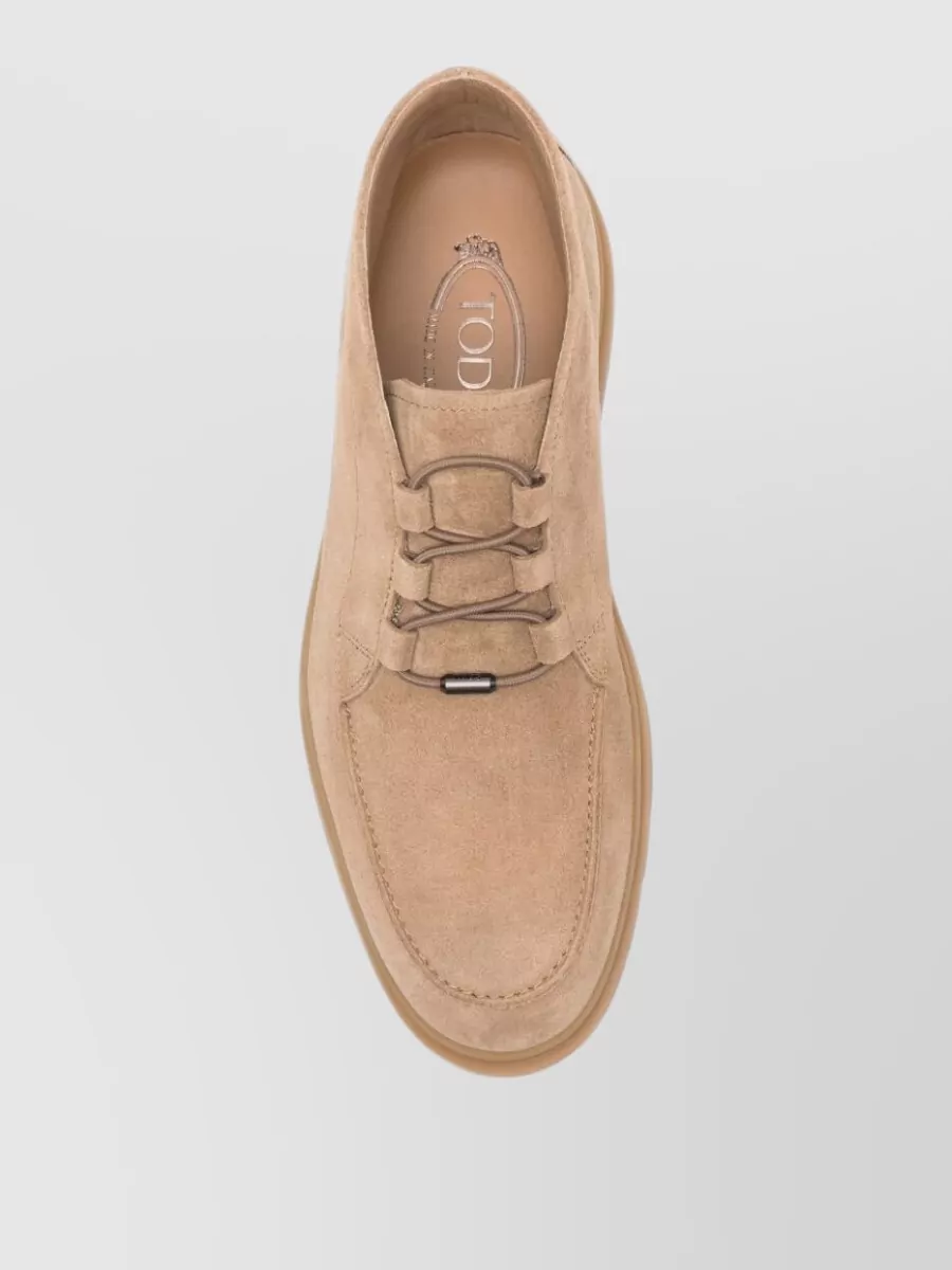 Tod's Suede Leather Desert Boots