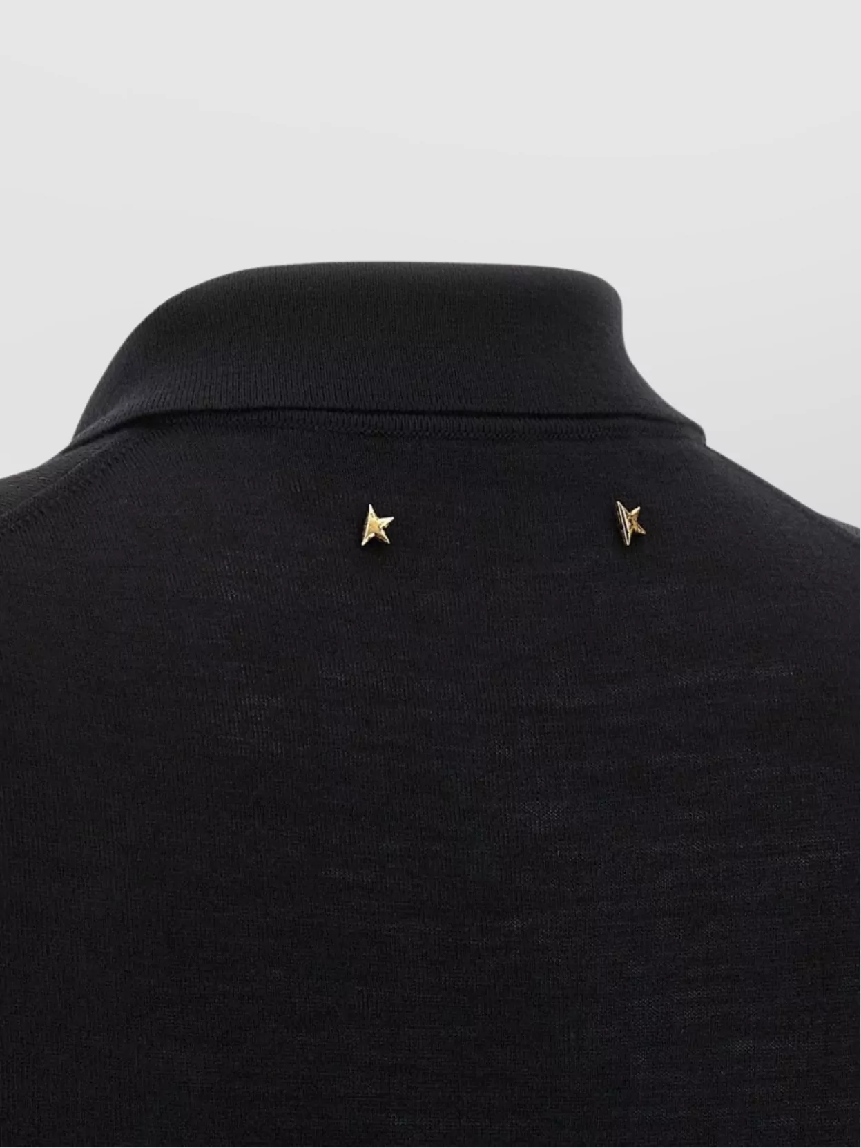 Golden Goose Short Sleeve Polo Shirt With Ribbed Edges