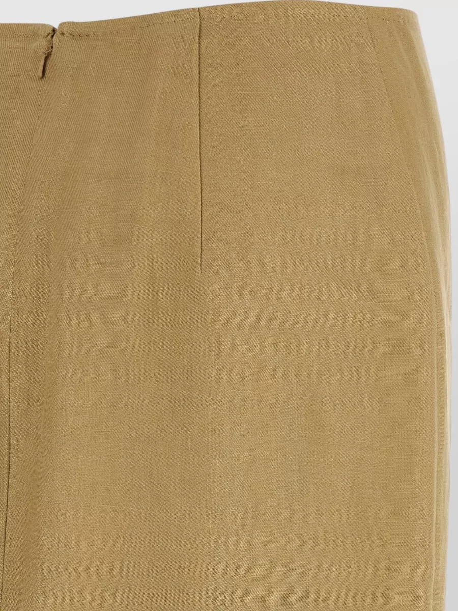 Max Mara Linen Veranda Midi Pencil Skirt
