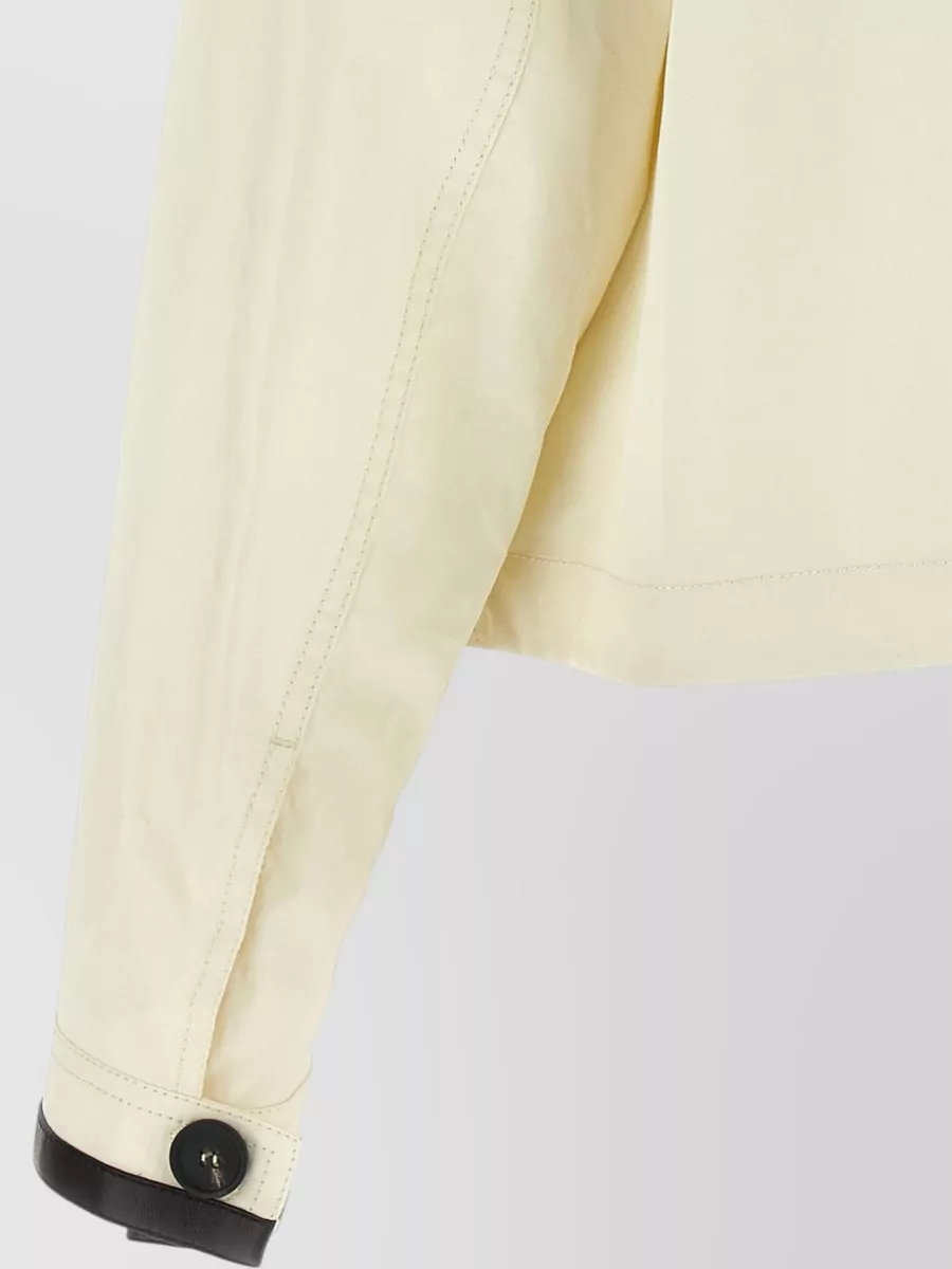 Ferragamo Linen Short Jacket