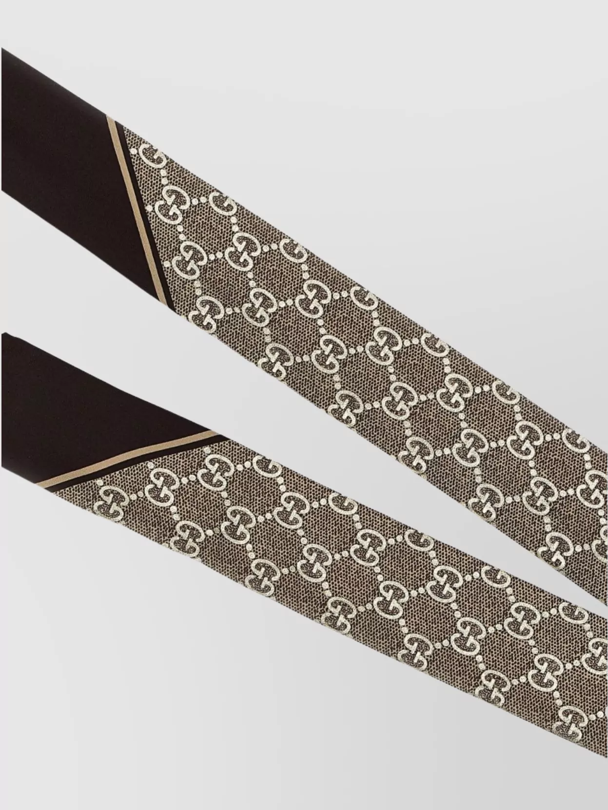 Gucci Slim Scarf Featuring Contrasting Tips