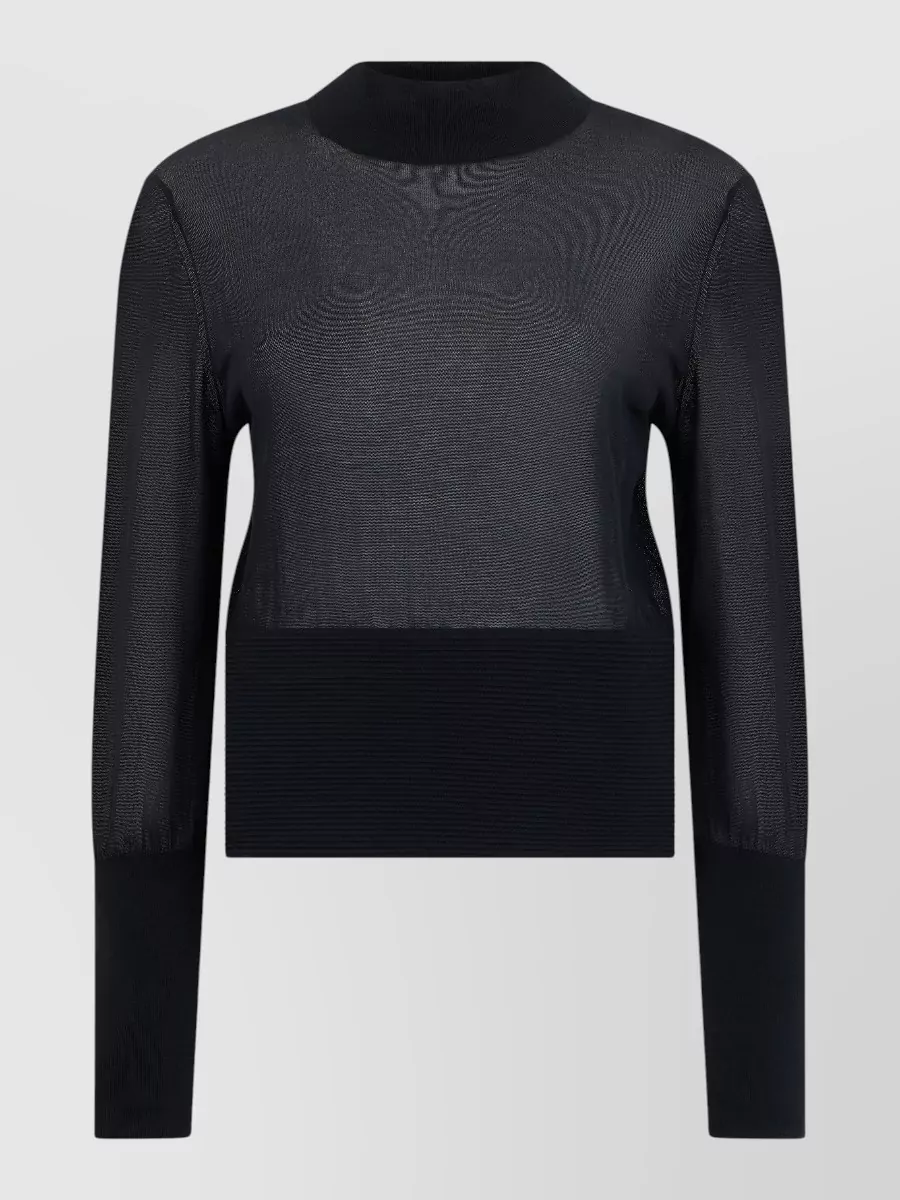 Frame lightweight fine-knit long-sleeve sweater