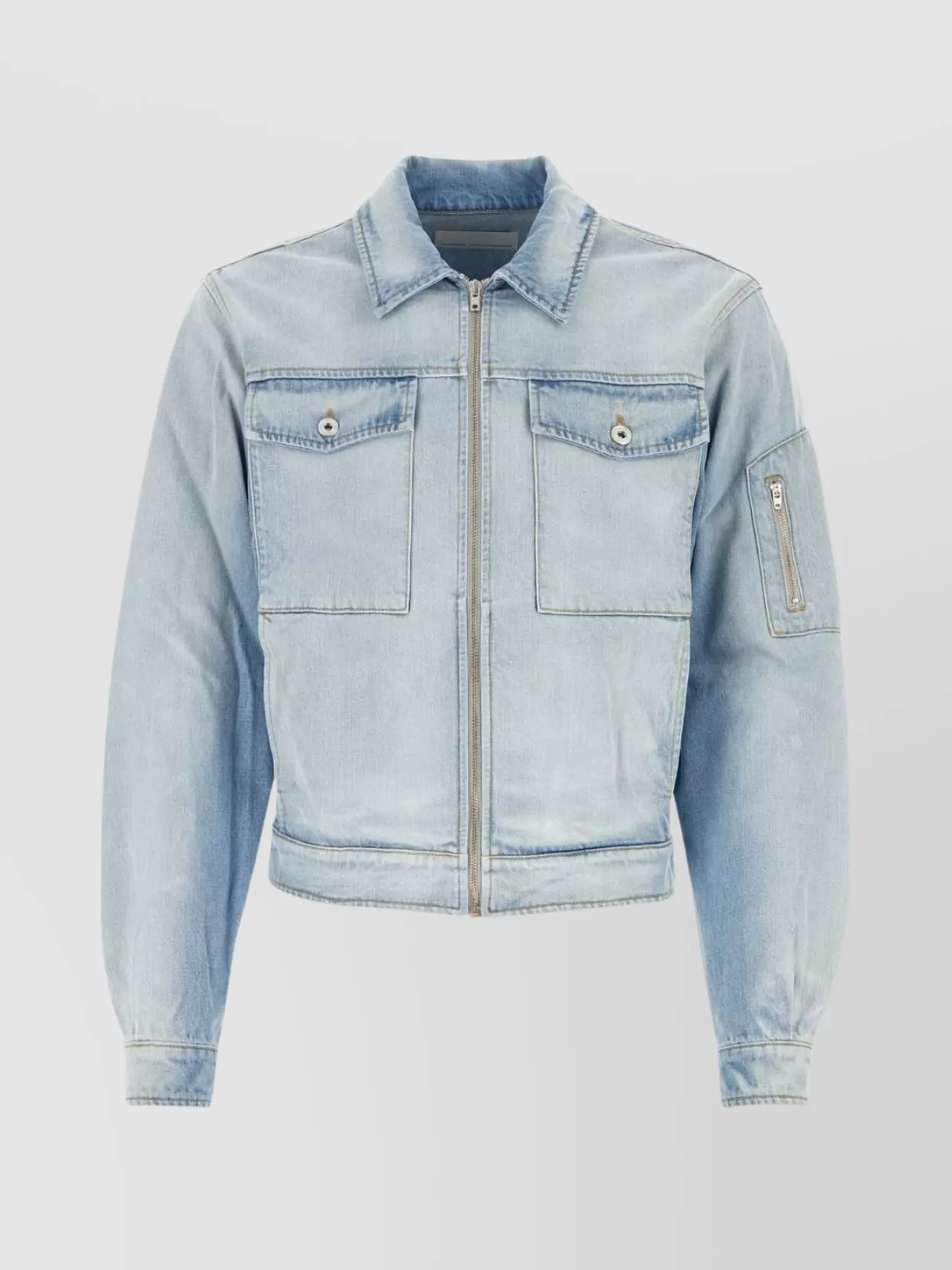 RANDOM IDENTITIES DENIM JACKET CUFFS BUTTONED