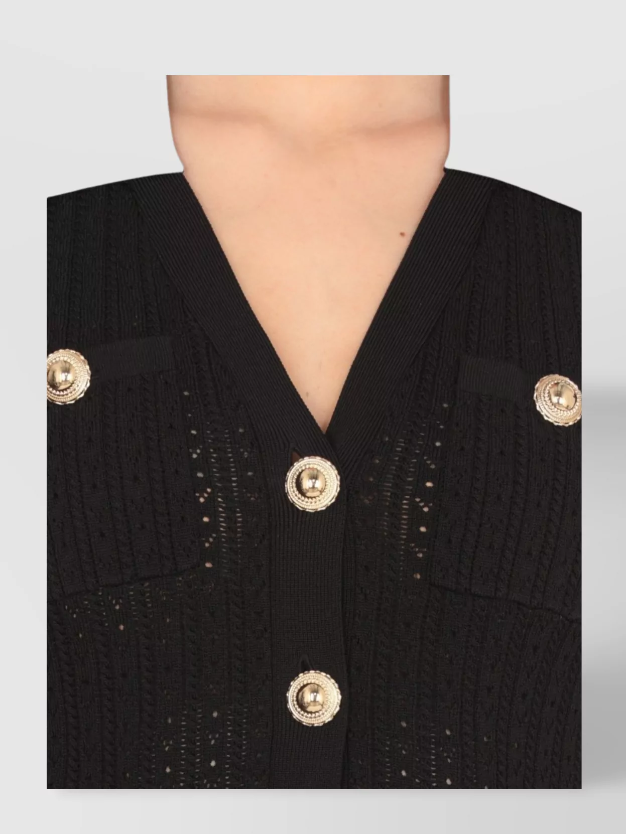 Self-Portrait Peplum Waist Dress With Volant Flounce