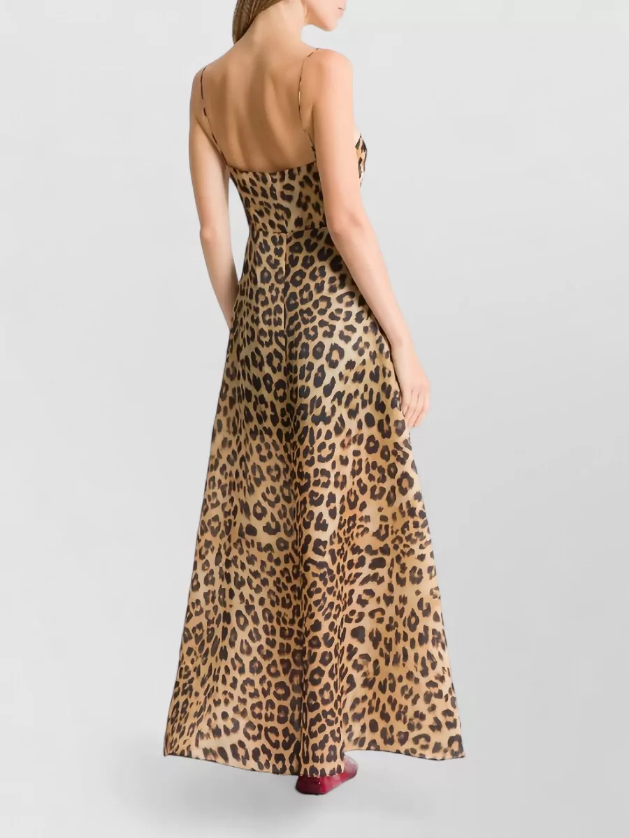 Alberta Ferretti Silk Maxi Dress