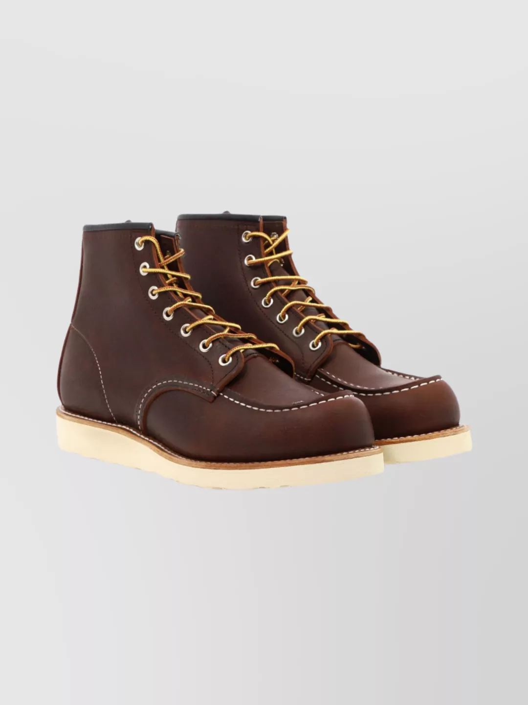 Red Wing Shoes leather lace-up ankle boots