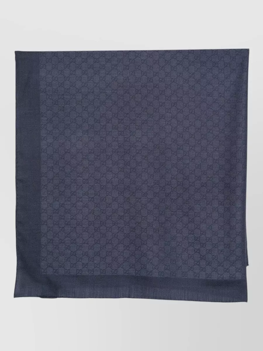 Gucci wool silk scarf