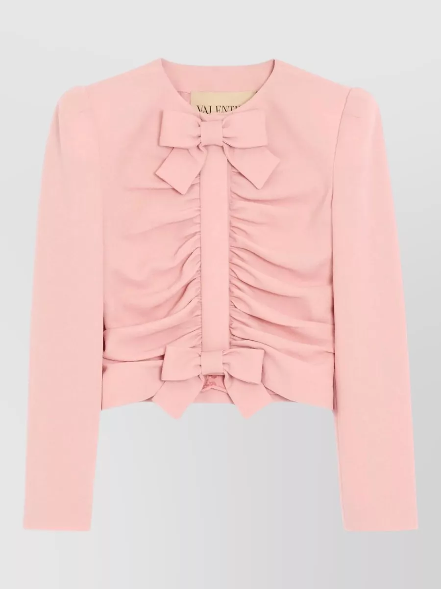 Valentino Wool Cropped Jacket